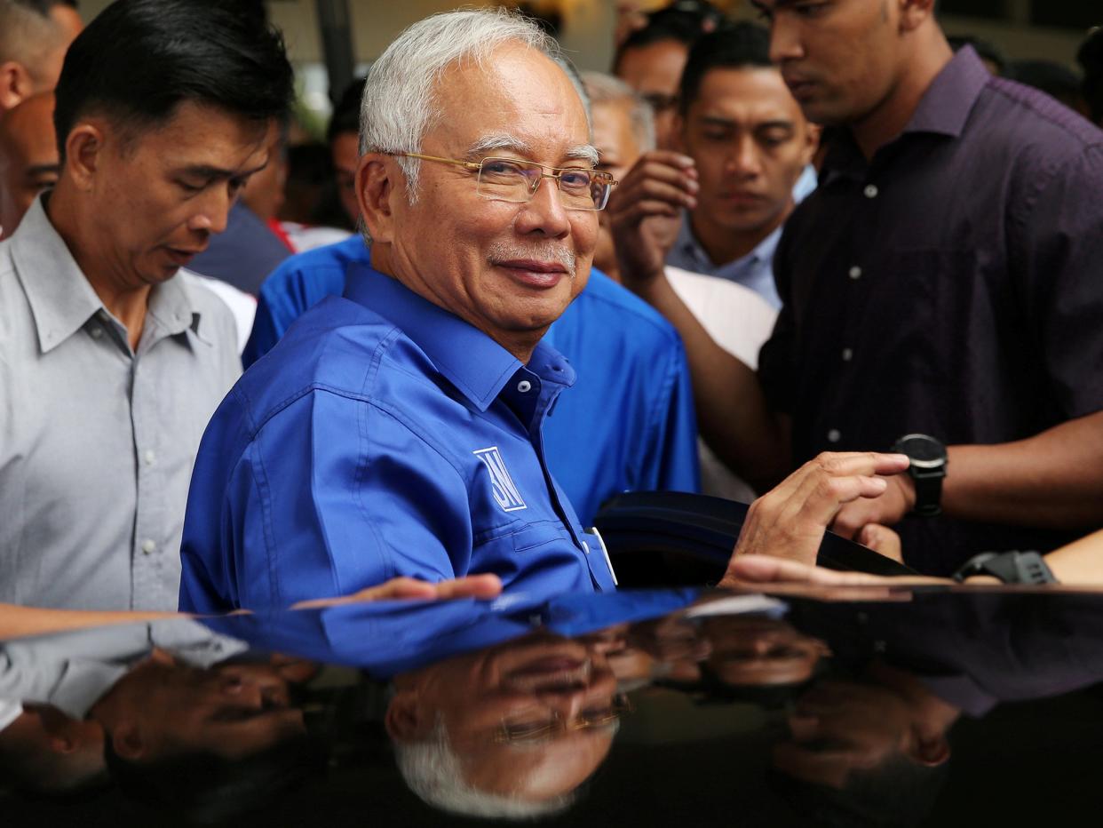 Malaysia's former Prime Minister Najib Razak is at the heart of a multibillion corruption scandal after US investigators accused his associates of stealing $4.5 billion from a state fund: Reuters