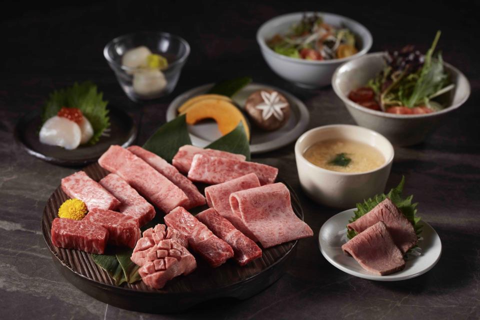 中環神戶燒肉石田屋推頂級和牛清酒套餐 低至$580燒肉套餐＋$228三款清酒配搭