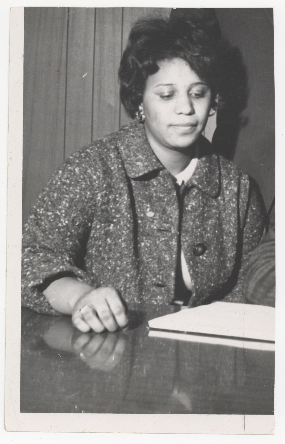 Civil rights activist Oretha Castle Haley is shown in 1975. The house that belonged to the family of civil rights activist Oretha Castle Haley has been added to the National Register of Historic Places. (Louisiana Weekly Photograph Collection/Amistad Research Center via AP)