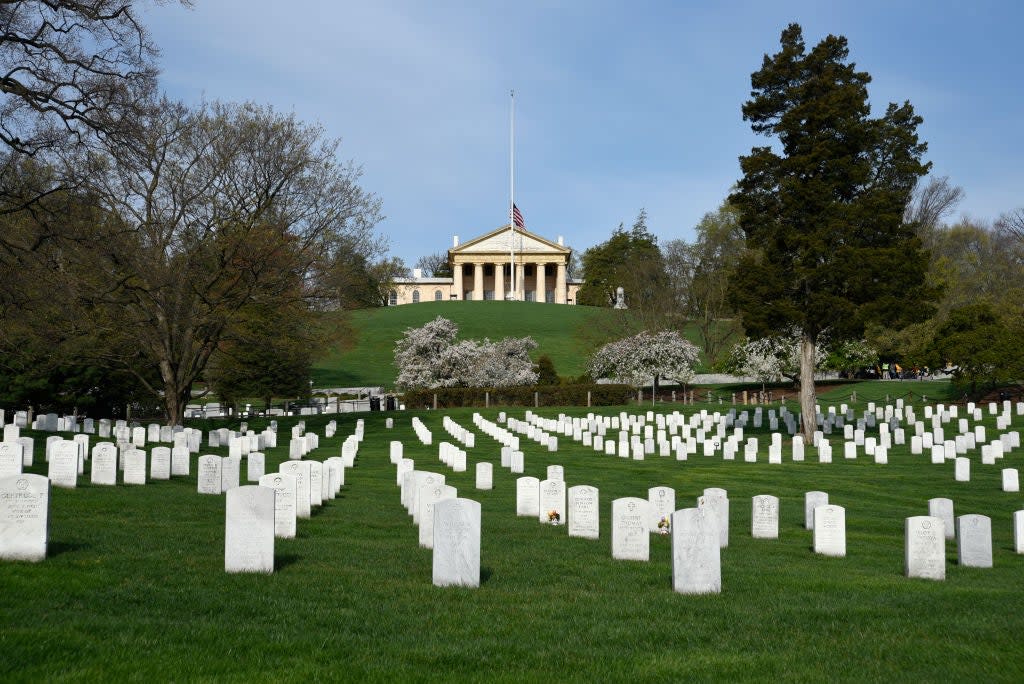 confederate memorial at arlington