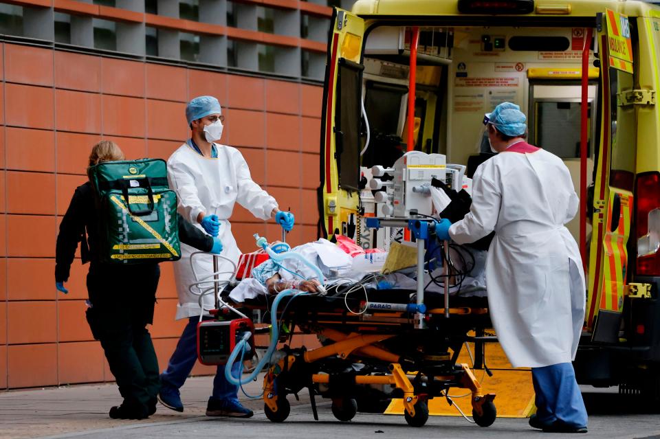 <p>Hospitalisations and deaths have surged across the UK over the past month</p> (AFP via Getty Images)