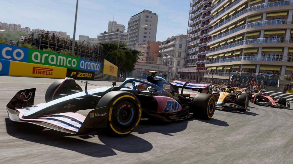 A screenshot from F1 23