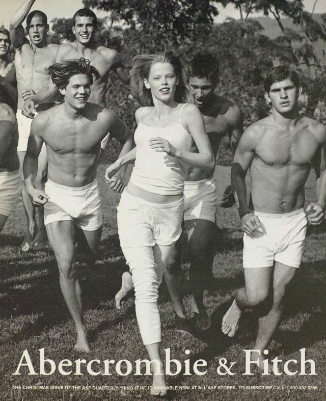 Abercrombie & Fitch - Advertising 2000 vs. 2023 - Bodybuilding.com Forums