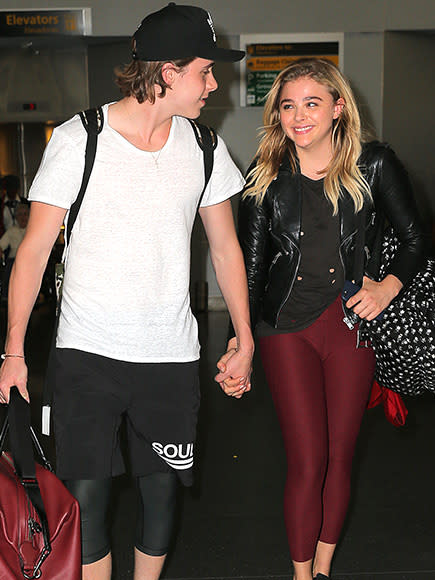 Chloe Moretz and Brooklyn Beckham Hold Hands in LA May 2016