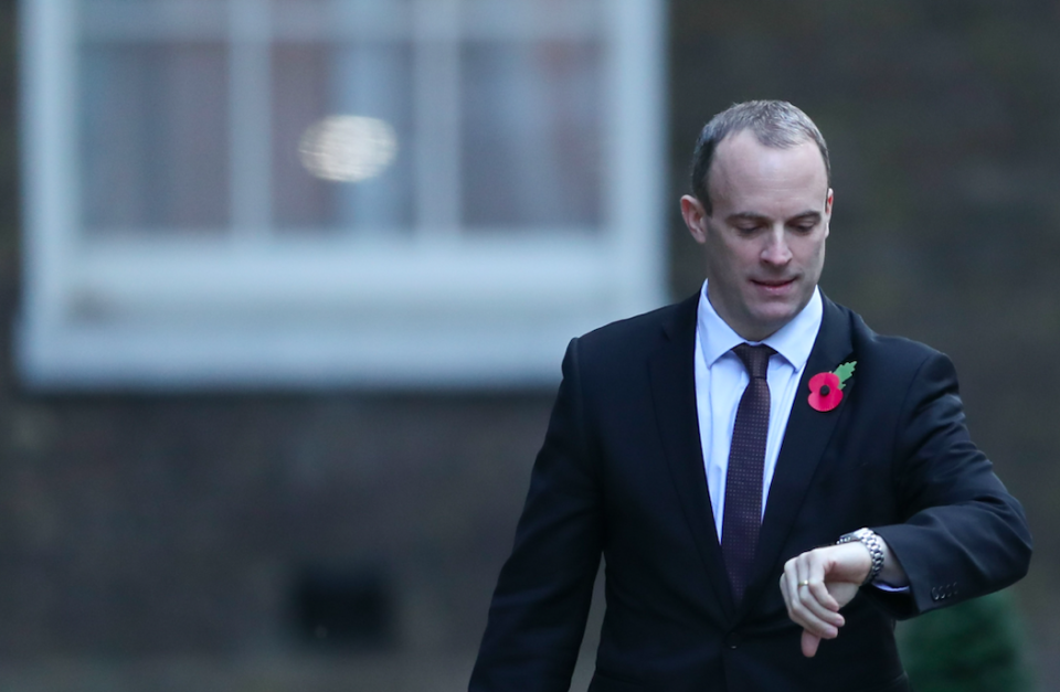 <em>Former Brexit Secretary Dominic Raab is thought to harbour prime ministerial ambitions (Getty)</em>