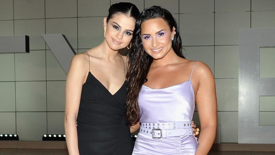 Selena Gomez was moved by Demi Lovato's emotional GRAMMYs performance on Sunday.