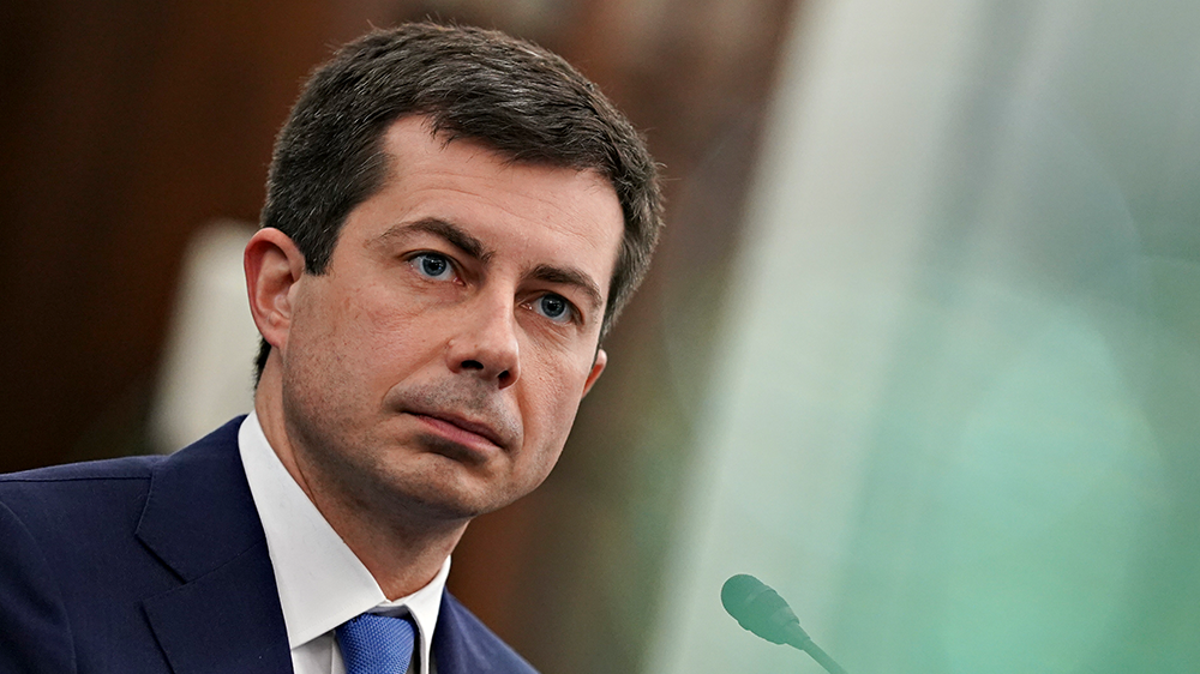 Pete Buttigieg said he had more important things to do than worry about ‘Washington game’  (Getty)