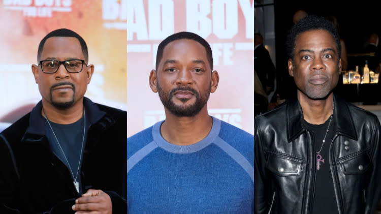 Martin Lawrence, Will Smith, Chris Rock