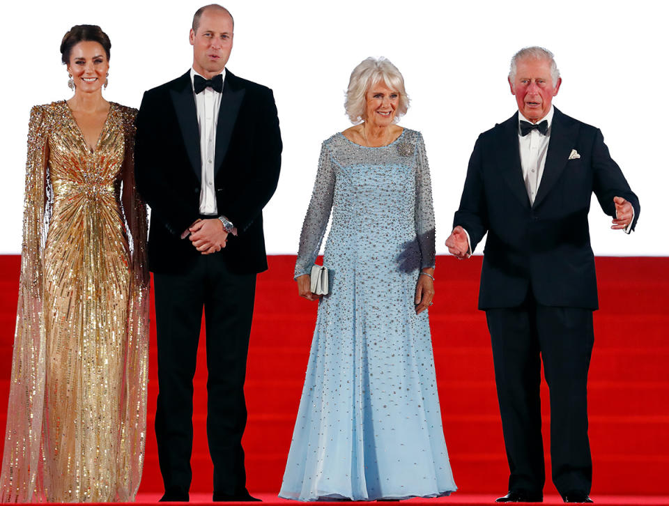 Kate Middleton, Prince William, Camilla and Prince Charles