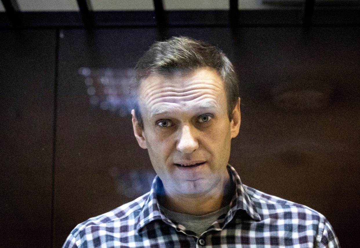 Russia Navalny (Copyright 2021 The Associated Press. All rights reserved.)