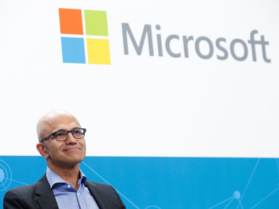 Photo of Microsoft CEO Satya Nadella