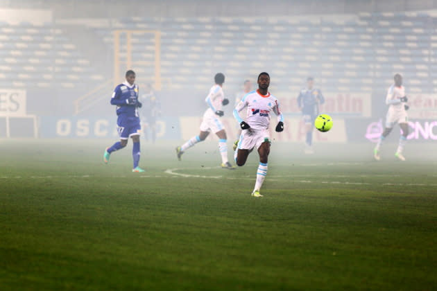 With Joey Barton in town, Bastia's fans were safer outside the stadium on Wednesday (Getty)