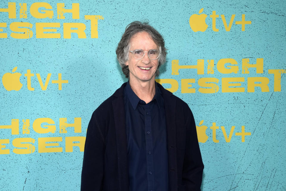 Director Jay Roach from the Apple TV+ series "High Desert" poses during a photo call at the Park Lane Hotel on Wednesday, May 3, 2023, in New York. (Photo by Charles Sykes/Invision/AP)