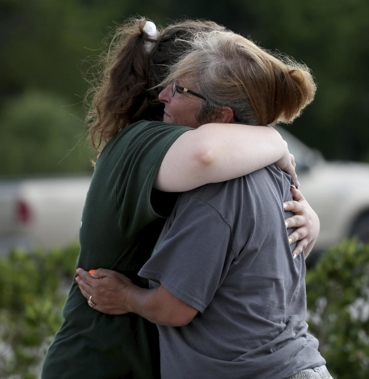 (Jennifer Reynolds/The Galveston County Daily News via AP)