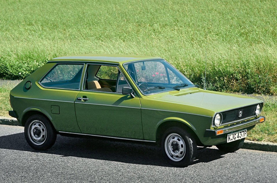 <p>Following on from the Passat, Golf and Scirocco, the Polo proved another hit for VW thanks to its strong build quality and <strong>unburstable</strong> engines. At first there was just one body style - a three-door hatch, with 0.9 or 1.1 engines. Still in production, so far there have been six generations of Polo.</p>