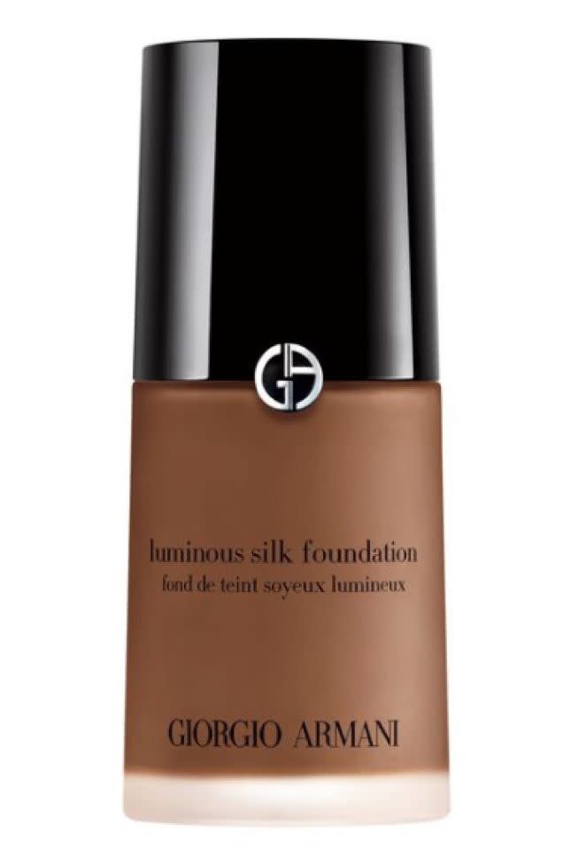 <p>If you're looking for a foundation that delivers solid coverage (without being OTT heavy), a glowy finish, and a formula that stays put all day, this is it. </p><p>Hit up <a href="https://www.feelunique.com/p/Giorgio-Armani-Luminous-Silk-Foundation-30ml" rel="nofollow noopener" target="_blank" data-ylk="slk:FeelUnique;elm:context_link;itc:0;sec:content-canvas" class="link ">FeelUnique</a> if you fancy seeing what all the hype is about.</p><p><a class="link " href="https://www.feelunique.com/p/Giorgio-Armani-Luminous-Silk-Foundation-30ml" rel="nofollow noopener" target="_blank" data-ylk="slk:Buy now;elm:context_link;itc:0;sec:content-canvas">Buy now</a></p>