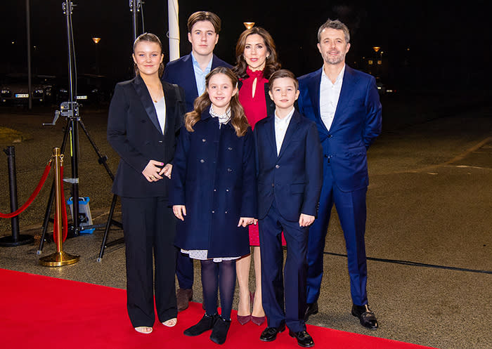 federico de dinamarca y su familia