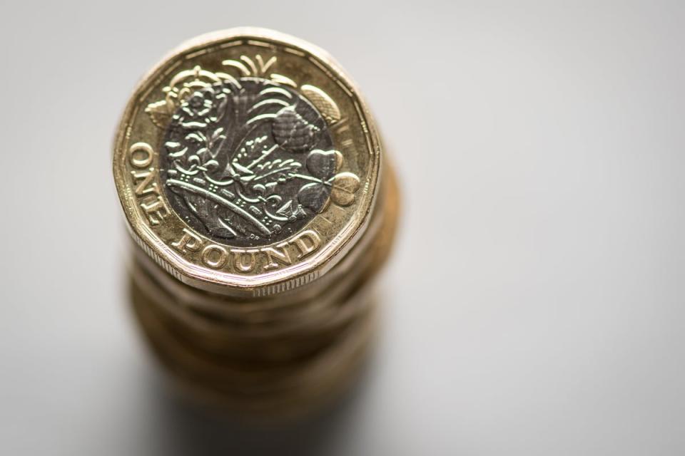The pound slid to its lowest against the dollar since 1985 on Friday morning (Dominic Lipinski/PA) (PA Archive)
