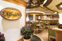 <p><strong>Ship:</strong> <em>, </em> <em>, </em> </p> <p><strong>Experience:</strong> Pizza at sea can be an iffy proposition, mostly served poolside and of the too chewy/too cheesy variety. Not so at this sit-down dining venue where hand-tossed, individual-sized, Neapolitan-style pizza available with crispy-thin crusts and a variety of topping combos makes a satisfying casual lunch or dinner option. Authenticity takes time, so don’t dine here when in a rush.</p> <p><strong>Plan Your Trip:</strong> Visit </p>