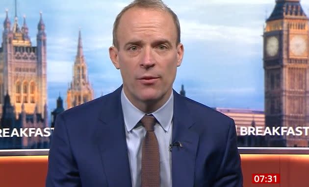 Raab (Photo: BBC)