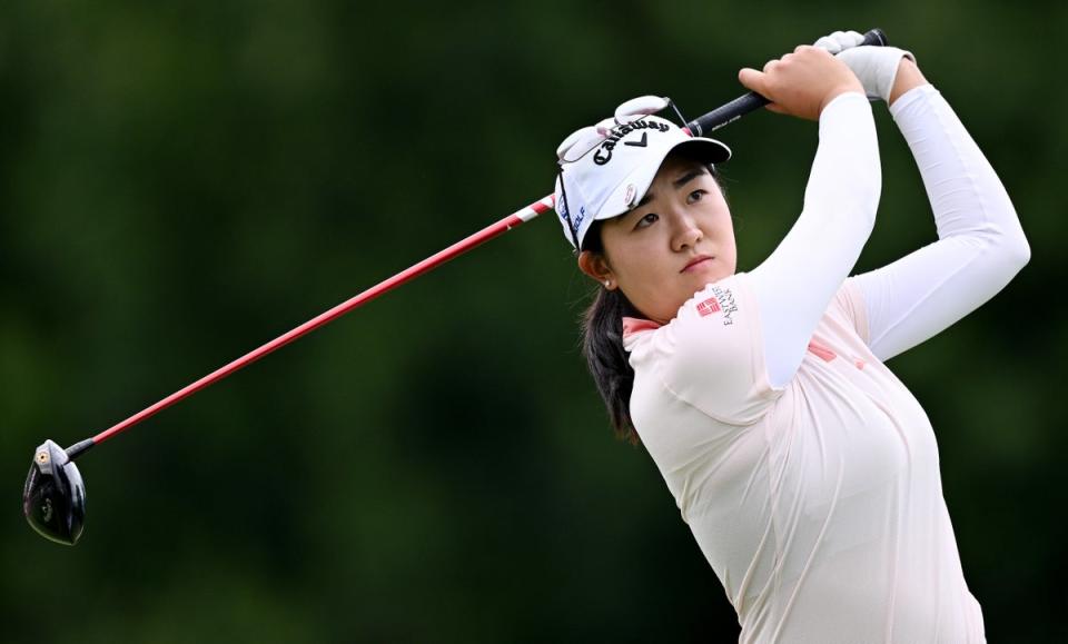 Rose Zhang makes her first pro appearence at the AIG Women’s Open  (Getty Images)