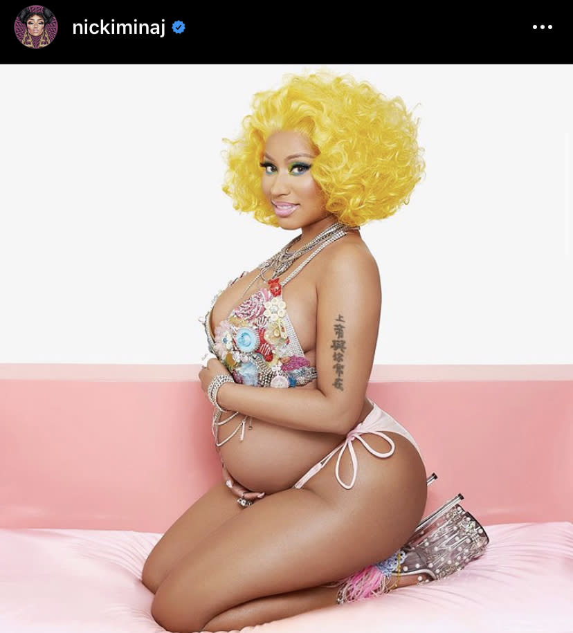 Nicki Minaj incinta: le foto del pancione