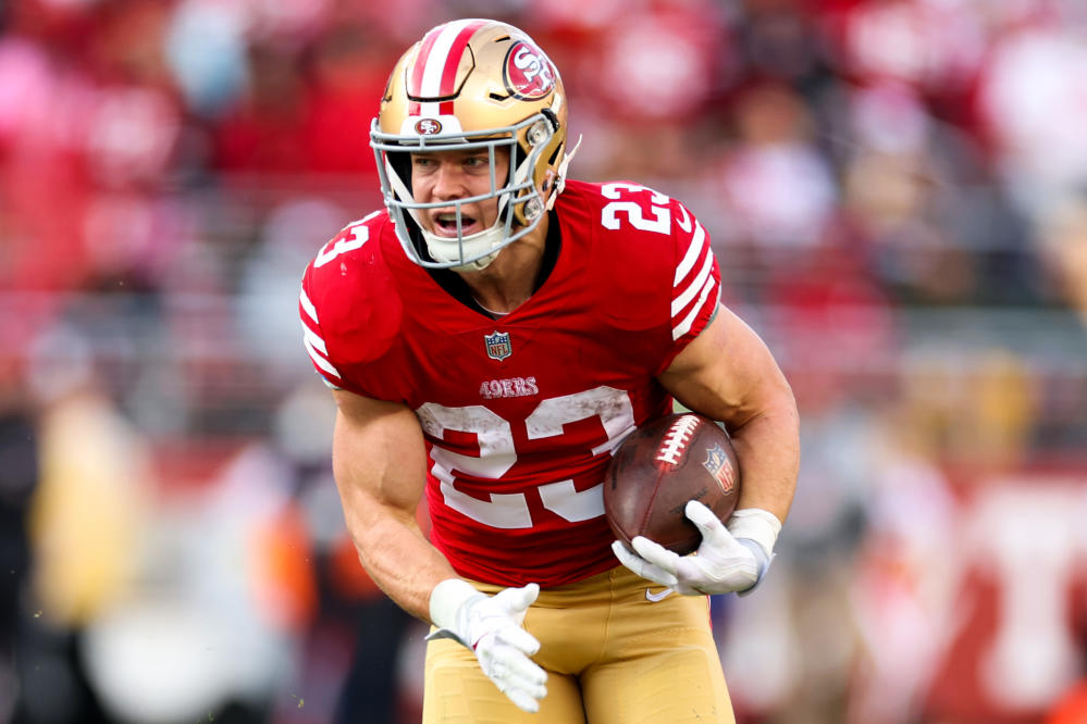 Eagles vs. 49ers Conference Championship DFS Picks: Lineup Includes  Christian McCaffrey and Elijah Mitchell if Healthy