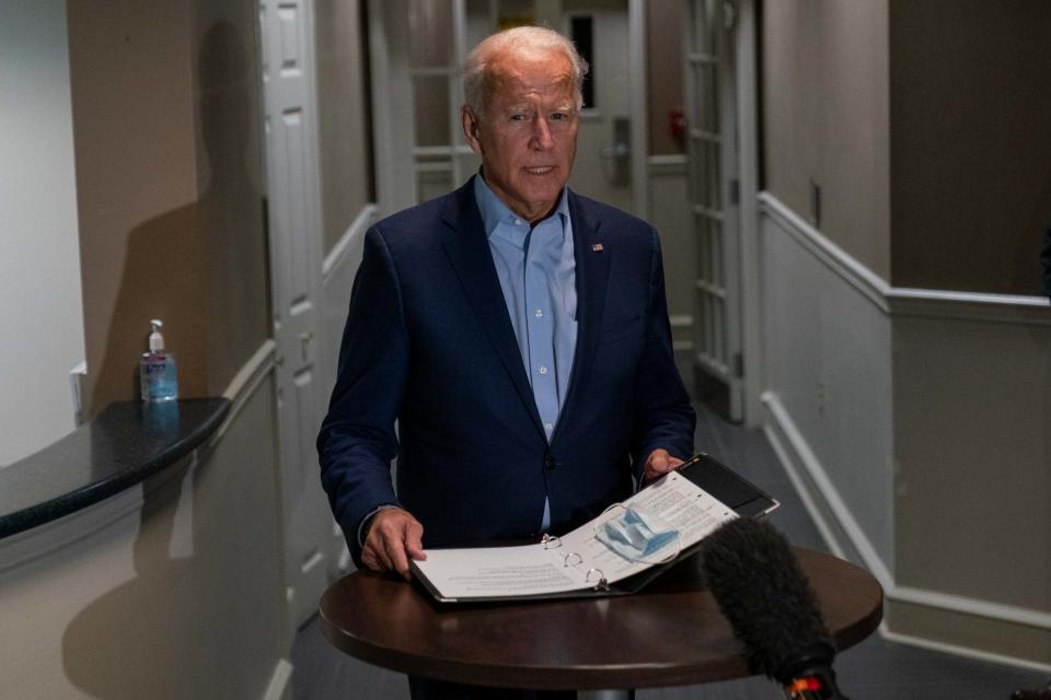 Democratic presidential candidate former Vice President Joe Biden (AP)