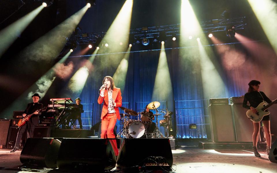 Primal Scream on stage at the 02 in Brixton Academy, 2016 - Redferns