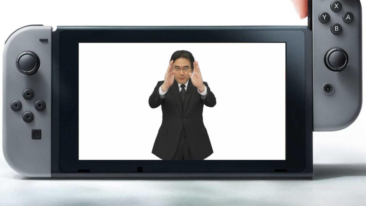  Satoru Iwata. 