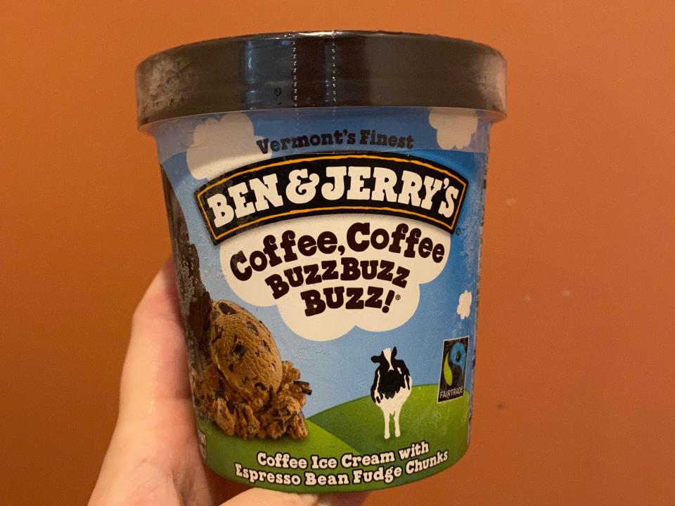 ben and jerry's coffee ice cream