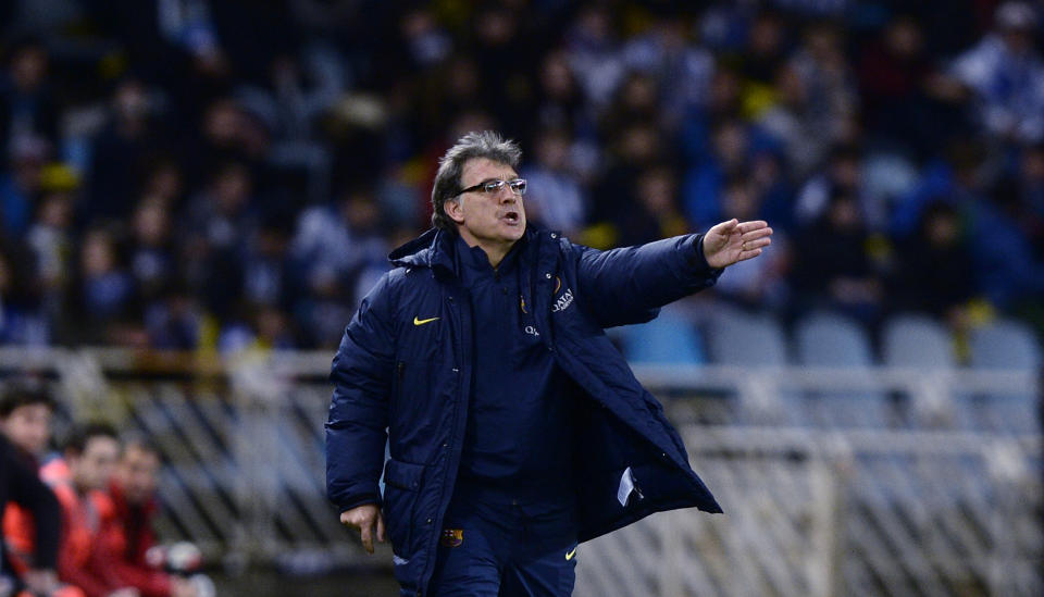 Martino during his time at Barcelona.  (REUTERS/Vincent West)