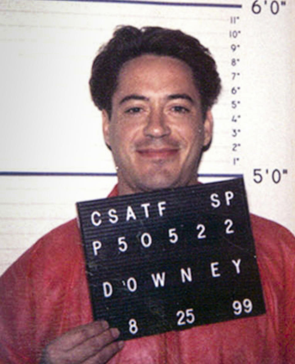 Robert's mug shot