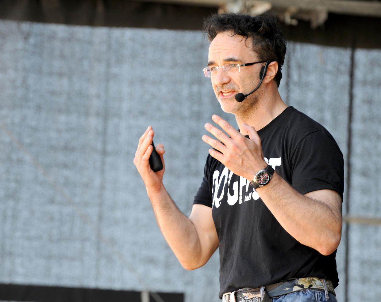 Noel Fitzpatrick hosts DogFest north at Arley Hall on June 18, 2017 in Northwich, England.  (Photo by Shirlaine Forrest/WireImage)