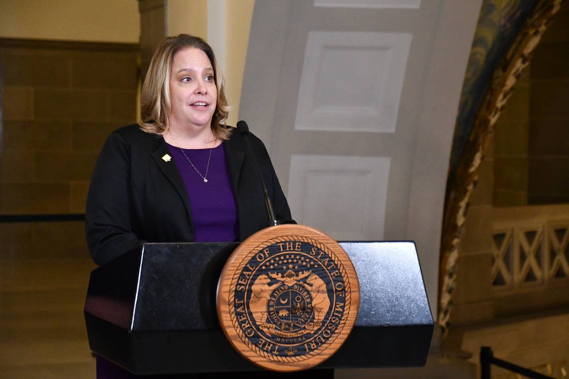 Missouri Department of Mental Health Director Valerie Huhn was appointed by Gov. Mike Parson in 2021. 