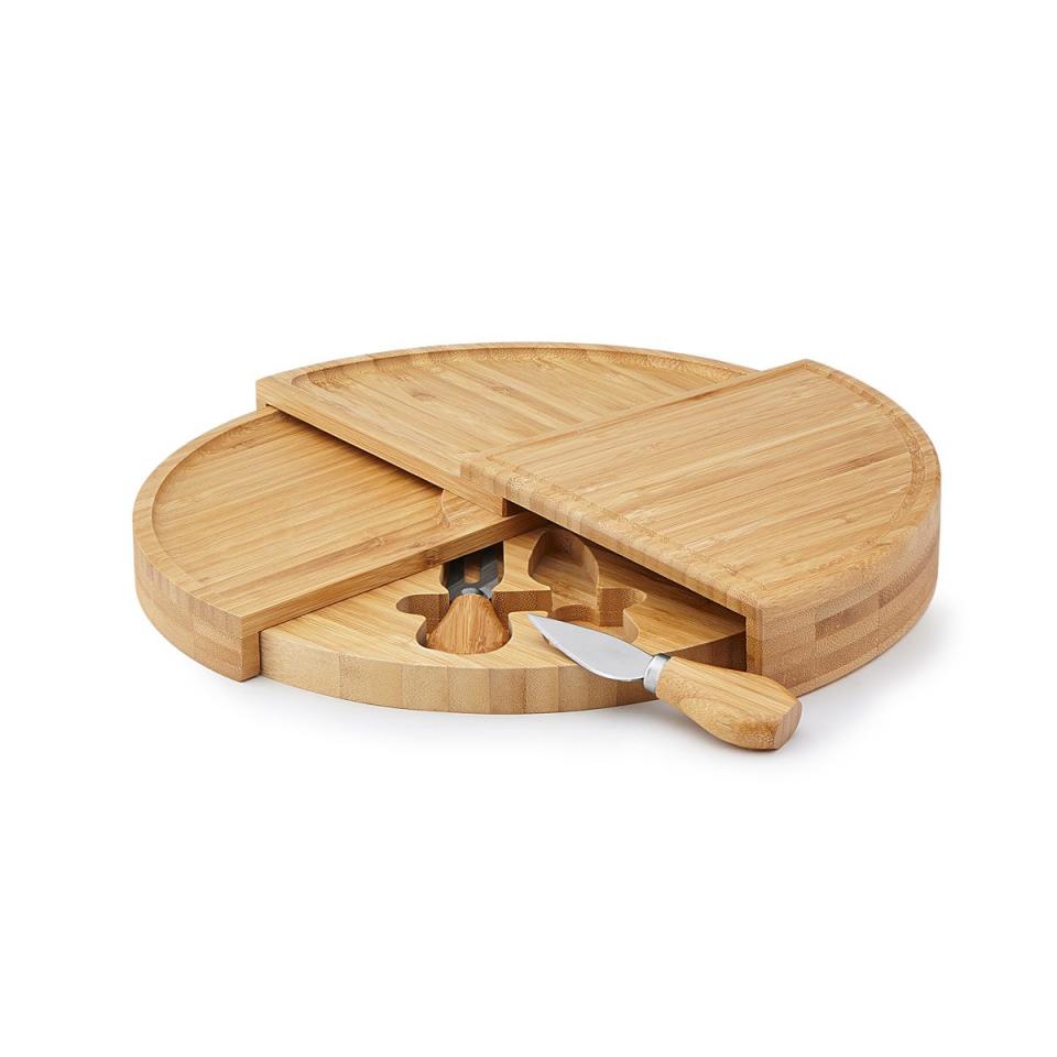 <p><a href="https://go.redirectingat.com?id=74968X1596630&url=https%3A%2F%2Fwww.uncommongoods.com%2Fproduct%2Fcompact-swivel-cheese-board-with-knives&sref=https%3A%2F%2Fwww.esquire.com%2Flifestyle%2Fg46869506%2F5-year-anniversary-gifts%2F" rel="nofollow noopener" target="_blank" data-ylk="slk:Shop Now;elm:context_link;itc:0;sec:content-canvas" class="link ">Shop Now</a></p><p>Compact Swivel Cheese Board with Knives</p><p>uncommongoods.com</p><p>$45.00</p>