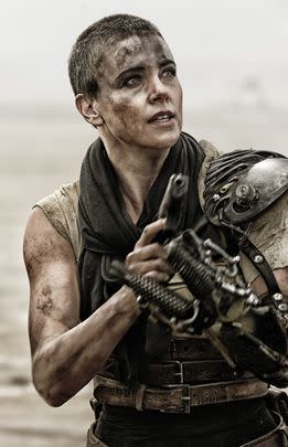 BELOVED: Charlize Theron famously went bald for her iconic role as Furiosa in 