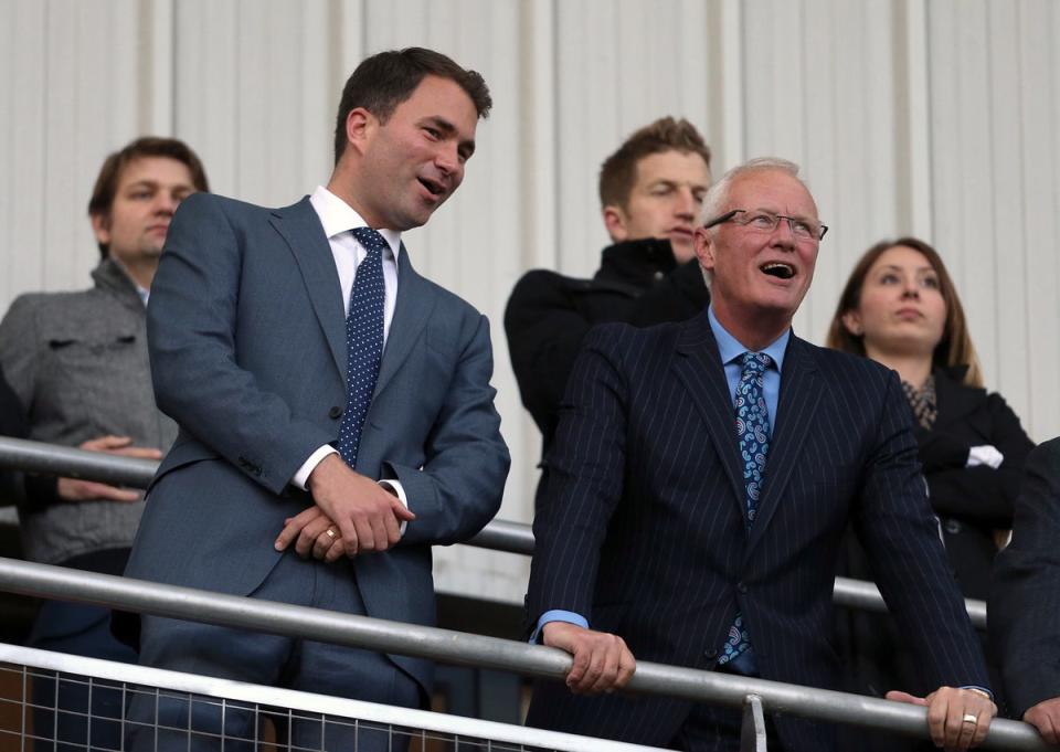 Eddie Hearn wanted a better birthday message off his dad Barry (Stephen Pond/PA) (PA Archive)