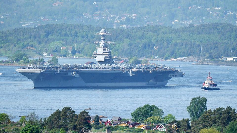 USS Gerald R. Ford in Oslo