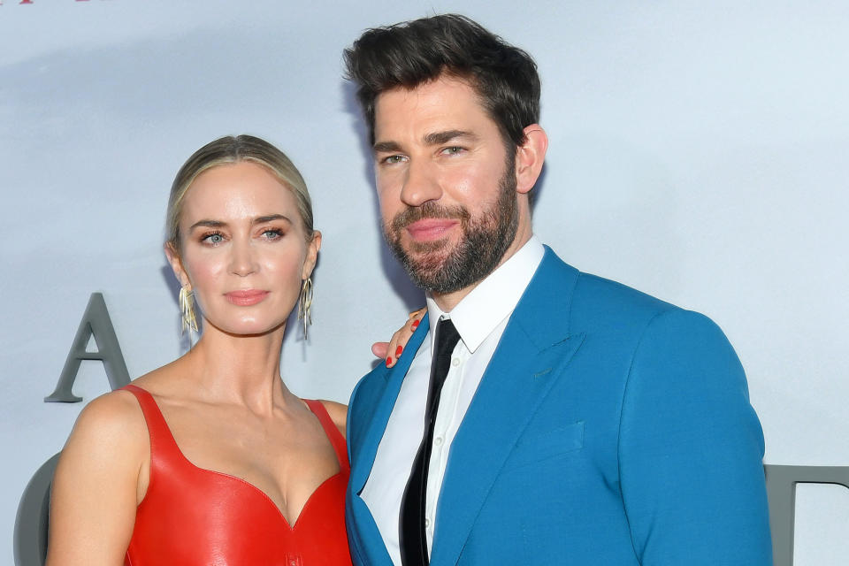 Emily Blunt and John Krasinski attend the "A Quiet Place Part II" world premiere at Rose Theater, Jazz at Lincoln Center on March 8, 2020, in New York City.&nbsp; (Photo: Mike Coppola via Getty Images)