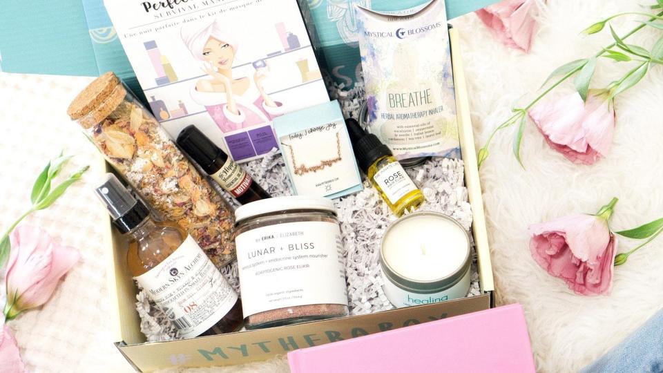 These self-care boxes are put together by real therapists.