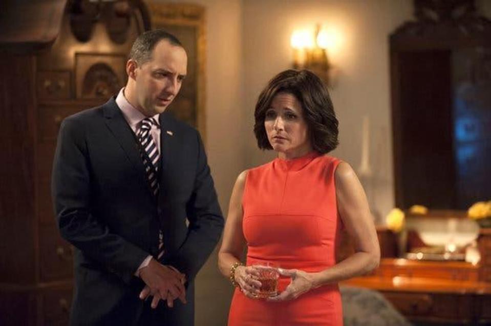 Veep is the American version of The Thick of It 