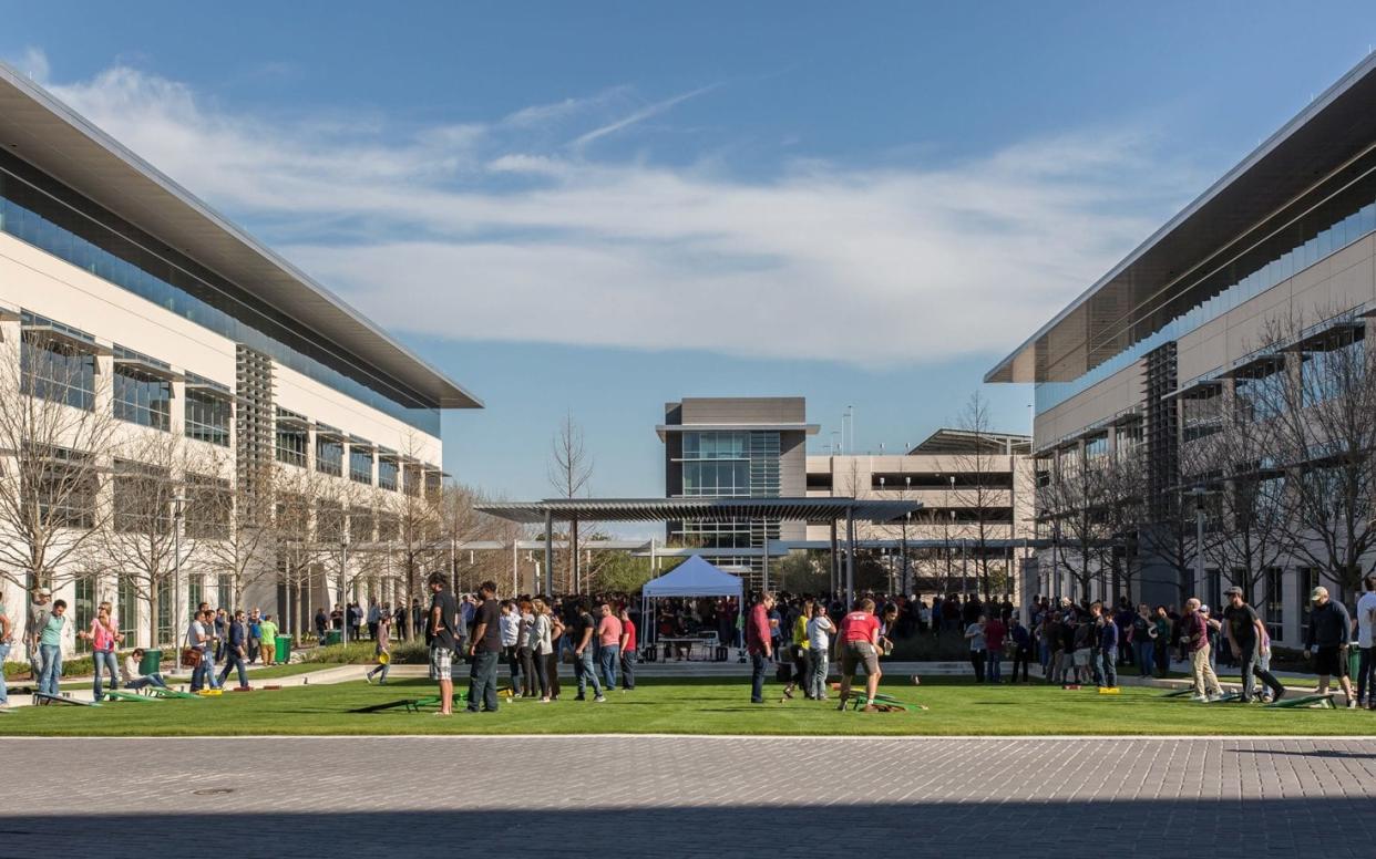 The company's current facilities in Austin accommodate 6,200 staff - APPLE