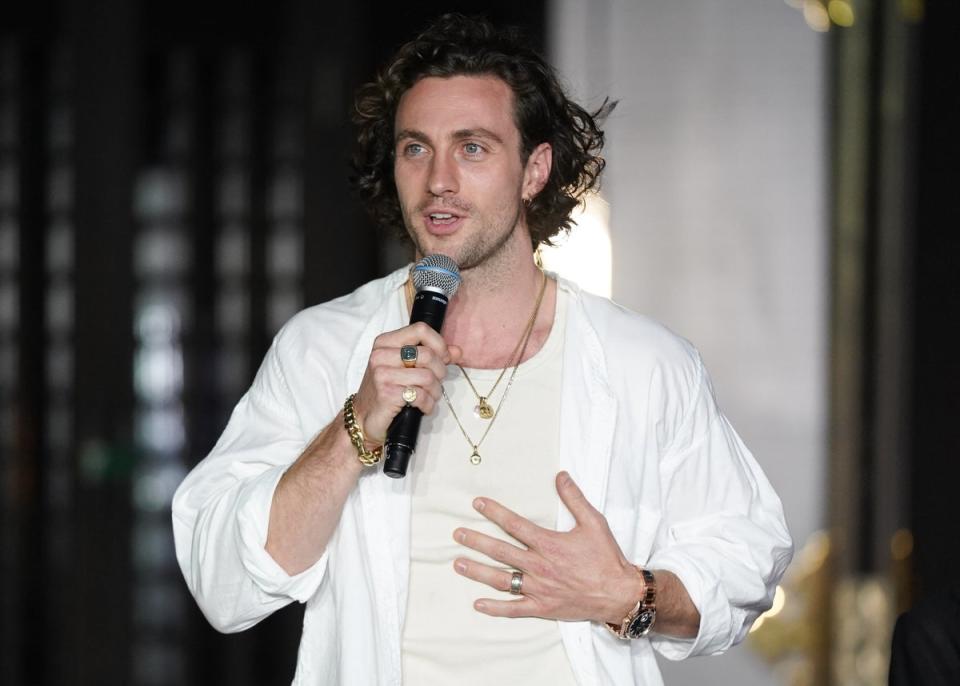 Aaron Taylor-Johnson has become the next Bond frontrunner (Getty Images)