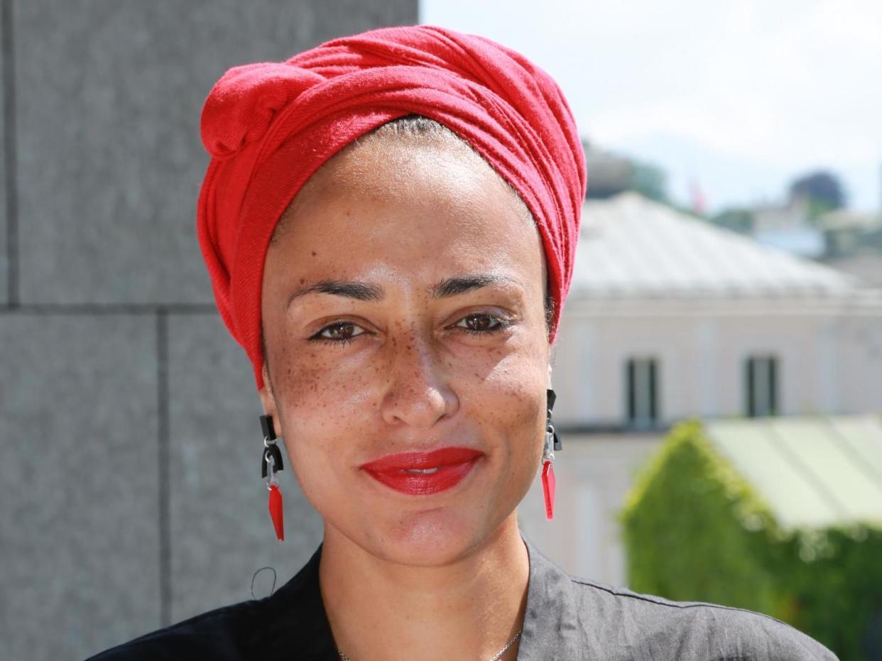 Zadie Smith in 2018: Rex Features