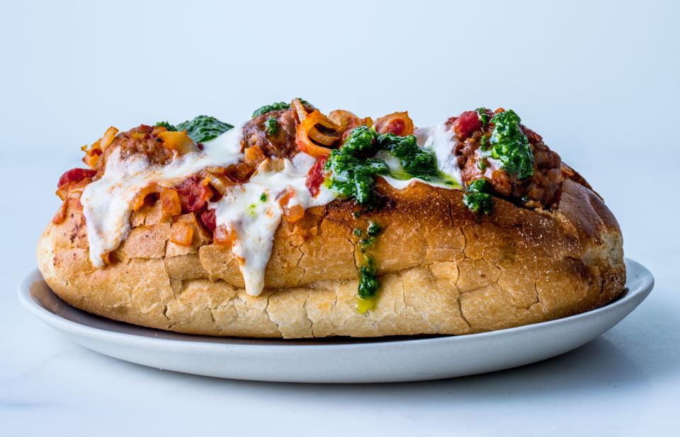 Sausage Meatball Sandwiches