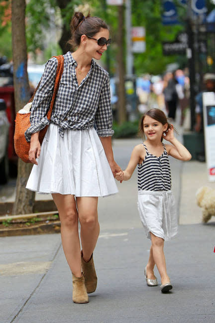 Mini-Me: Katie Holmes and Suri Cruise