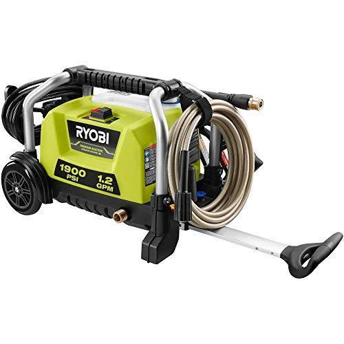 <p><strong>Ryobi</strong></p><p>homedepot.com</p><p><strong>$149.00</strong></p><p><a href="https://go.redirectingat.com?id=74968X1596630&url=https%3A%2F%2Fwww.homedepot.com%2Fp%2FRYOBI-1900-PSI-1-2-GPM-Cold-Water-Wheeled-Electric-Pressure-Washer-RY1419MTVNM%2F311223300&sref=https%3A%2F%2Fwww.goodhousekeeping.com%2Fhome%2Fcleaning%2Fg33460230%2Fbest-pressure-washers%2F" rel="nofollow noopener" target="_blank" data-ylk="slk:Shop Now;elm:context_link;itc:0;sec:content-canvas" class="link ">Shop Now</a></p><p>This electric pressure washer from Ryobi offers a nice combination of value and performance. With a modest 1,900 PSI and 1.2 GPM, the machine is <strong>best for smaller jobs, like clearing dirt and mildew from your deck</strong>. The telescoping handle and lightweight 22.7-pound construction make for easy handling. </p><p>We also liked the compact design and vertical storage, both of which we noted during our testing. It's nice if <a href="https://www.goodhousekeeping.com/home/organizing/tips/g2324/garage-organization-ideas/" rel="nofollow noopener" target="_blank" data-ylk="slk:space in the shed or garage;elm:context_link;itc:0;sec:content-canvas" class="link ">space in the shed or garage</a> is limited.<br></p>