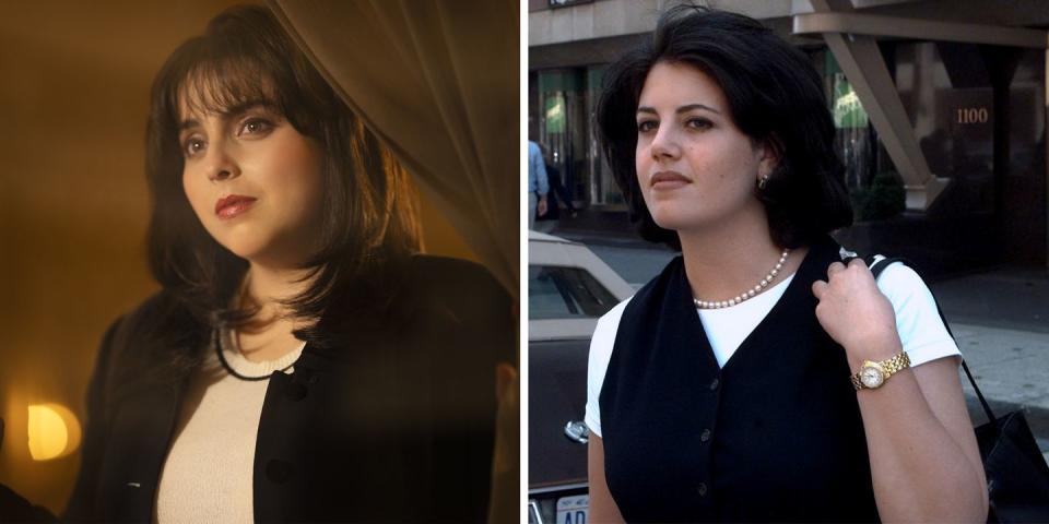 Beanie Feldstein as Monica Lewinsky