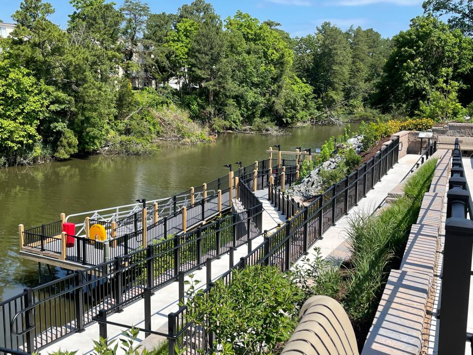 The Grove Park Canal Dock opened this summer near the Rehoboth Beach Museum in Delaware.